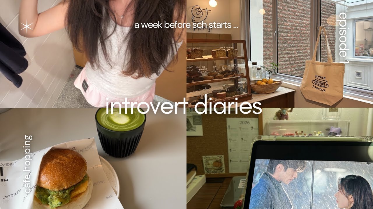 a week before uni starts again ⋆.🧺𖦹 ₊˚ | slow mornings and solo dates 