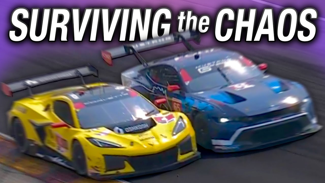 Pure CHAOS for CORVETTE and MUSTANG at Road America (IMSA GTD PRO)