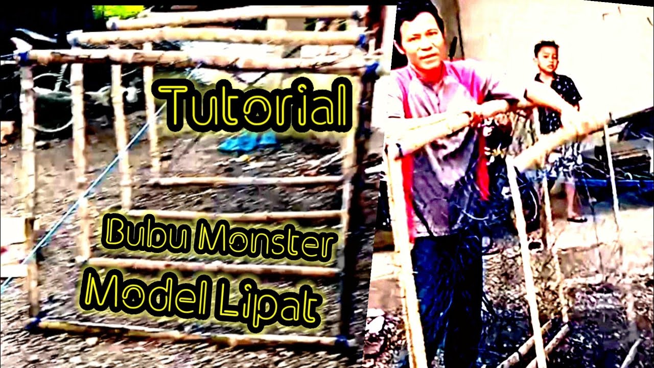 tutorial buat perangkap ikan besar/bubu besar bisa di lipat @Elfys doang