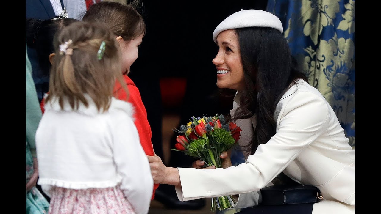 Prince Harry's fiancée Meghan Markle attends first official engagement with the Queen | ITV News