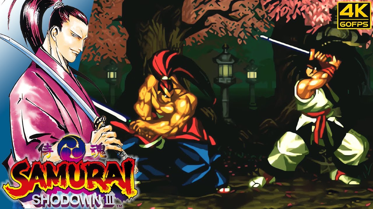 Samurai Shodown III - Genjuro (Arcade / 1995) 4K 60FPS