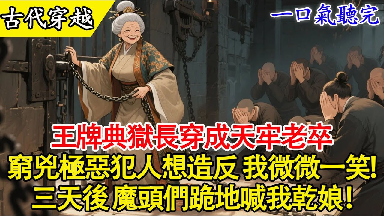 【一口氣聽完】王牌典獄長穿成天牢老卒？開局一把鏽鑰匙，鎮壓300個造反魔頭！🔥 這裏的規矩我以此定！| 古風爽文 | 大女主#穿越 #爽文 #有聲書 #大女主 #原創