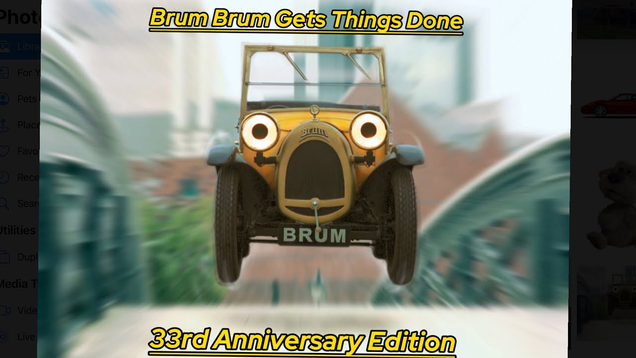 Brum Brum Gets Things Done | Brum Music Video: 33rd Anniversary Edition