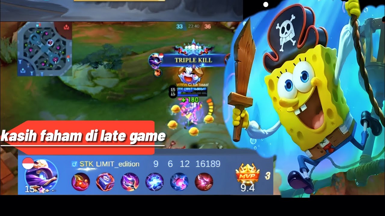 CUPU DI AWAL | MEMBANTAI DI LATE GAME #mobilelegends #mlbb