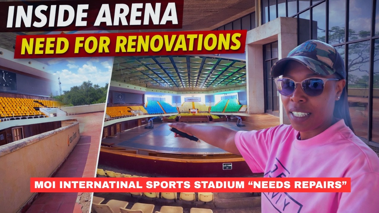 INSIDE ARENA AT KASARANI IS DUE FOR A RENOVATION!! Just creating awareness, renovations are ongoing😊