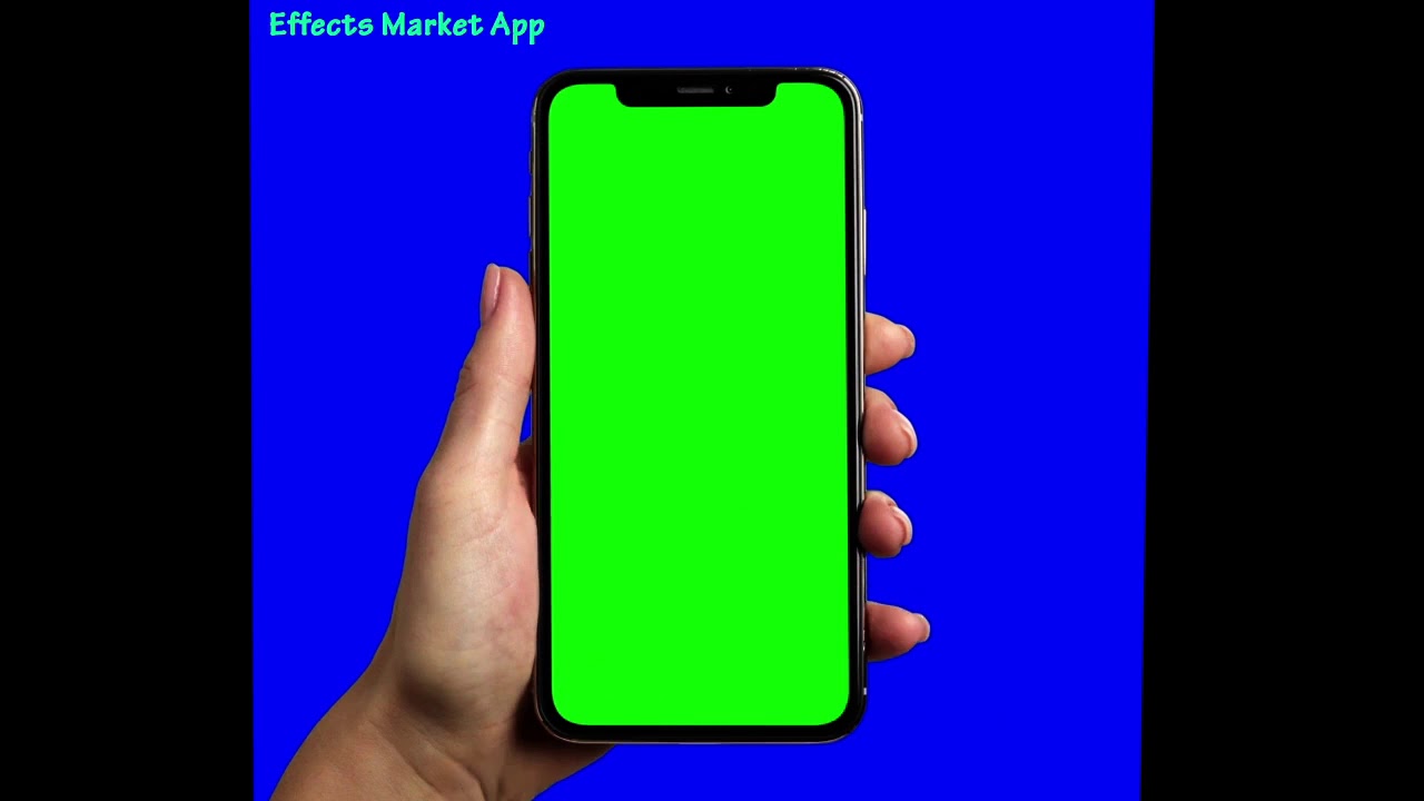 Green Screen Mobile in Hand|Green screen Mobile|Green screen|