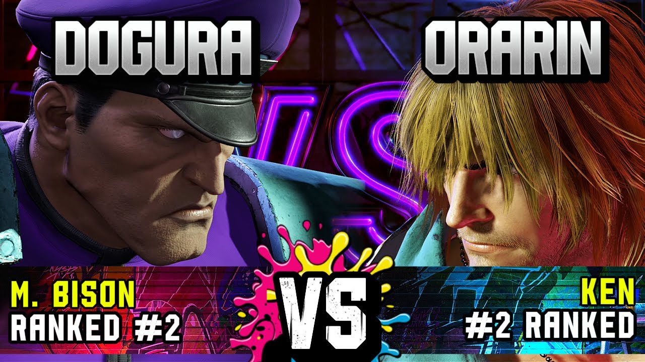 Dogura [#2 M. Bison] VS Orarin [#2 Ken] 🔥 Ranked Match 🔥 High level gameplay