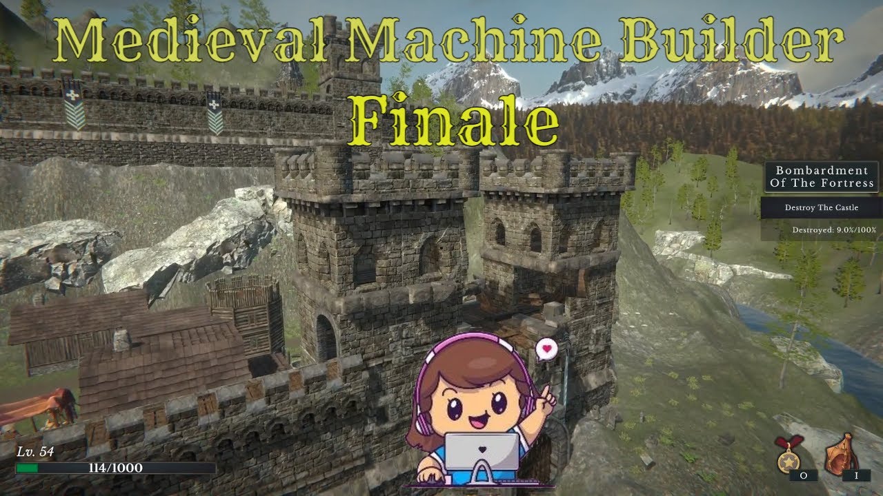 My Finale /Game has been released!  *Medieval Machine Builder*