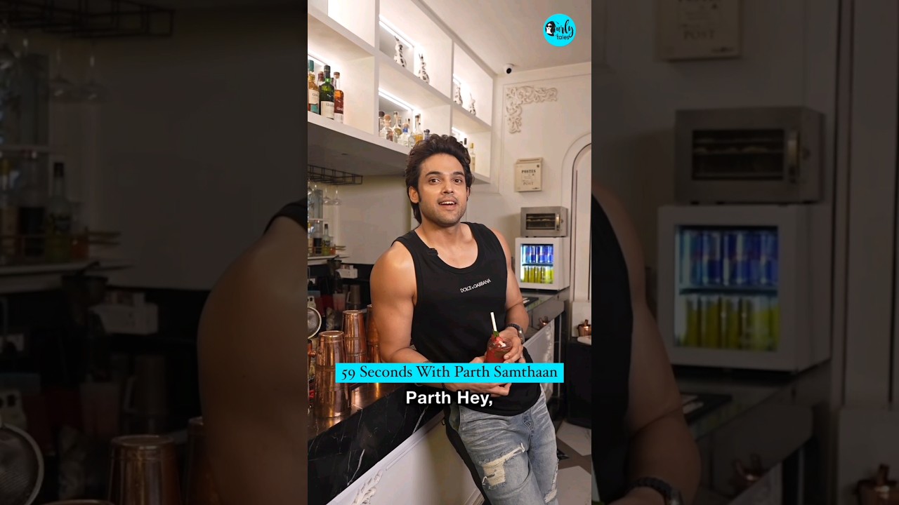59 Seconds With Parth Samthaan | Curly Tales #shorts