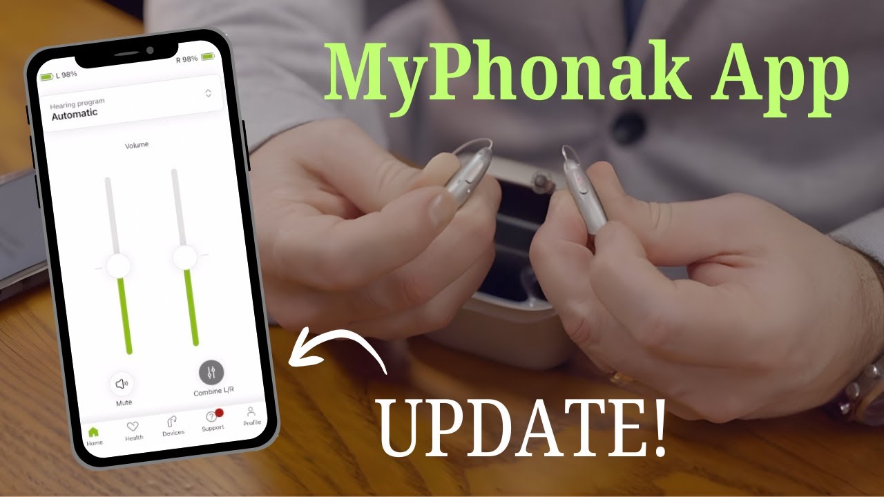 MyPhonak App Tutorial - New Update!