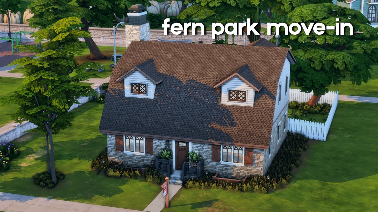 fern park move-in ready home | sims 4