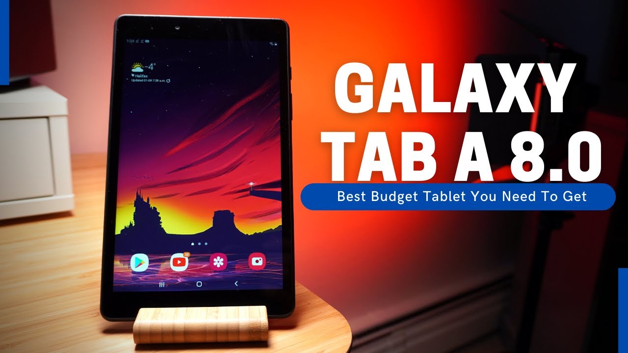 The Samsung Galaxy Tab A 8