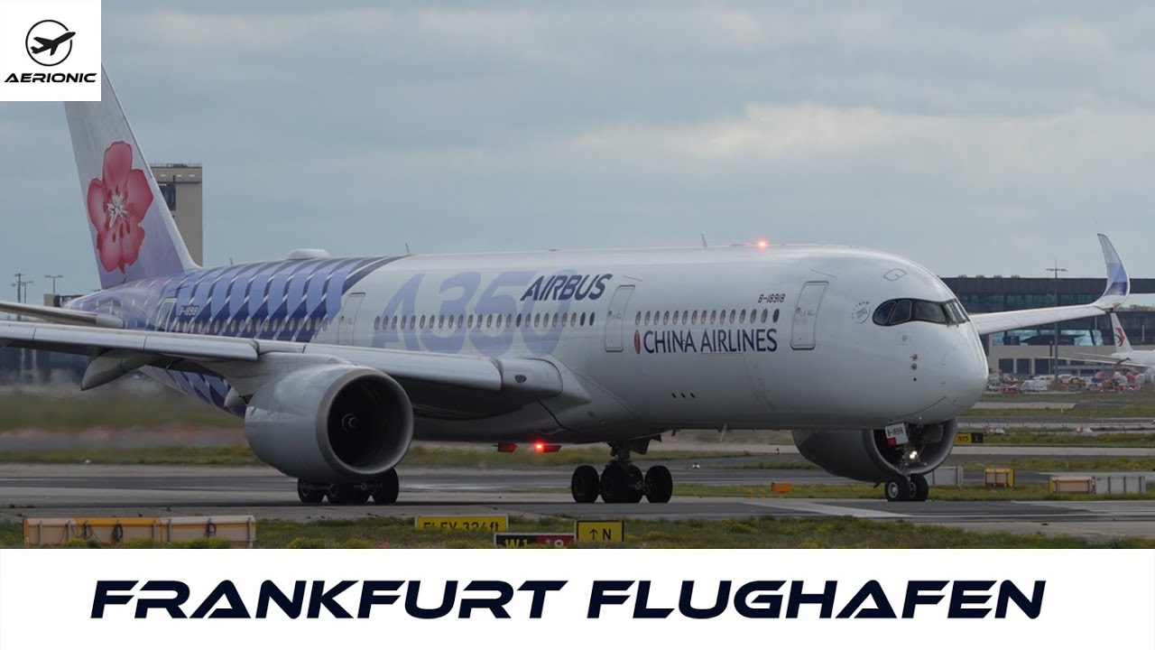 ✈️ China Airlines A350 &ldquo;Carbon Fibre&rdquo; &mdash; Frankfurt &rarr; Taipei | Runway 18 | 24.10.25