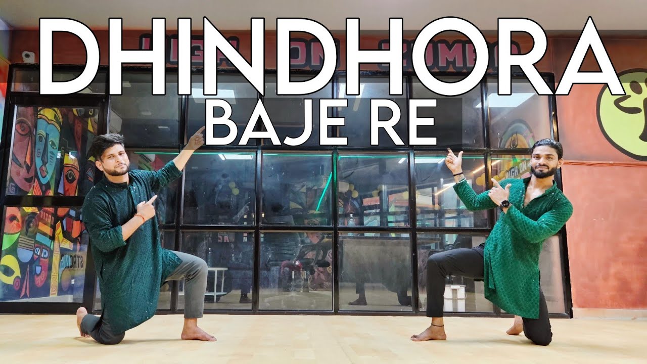 Dhindora Baje Re - 🔥 High Energy Dance Fitness Cover | Non-Stop Fat Burn Workout 💪💃| High On Zumba