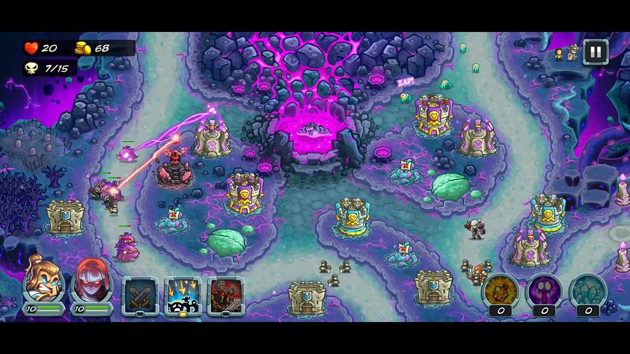 Kingdom Rush 5: Alliance (Level 14 - Corruption Valley) 3 Star