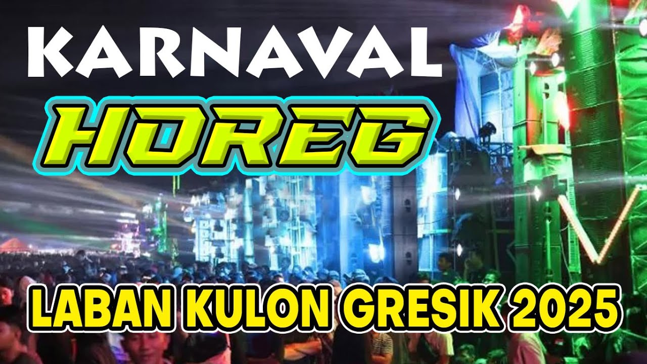 Karnaval HOREG Sedekah Bumi Laban Kulon Gresik 2025