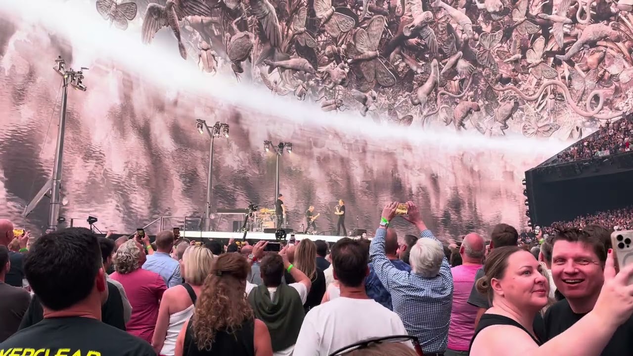 U2 - Sphere - October 11, 2023 - Last three songs - Streets/Without You/BeautifulDay