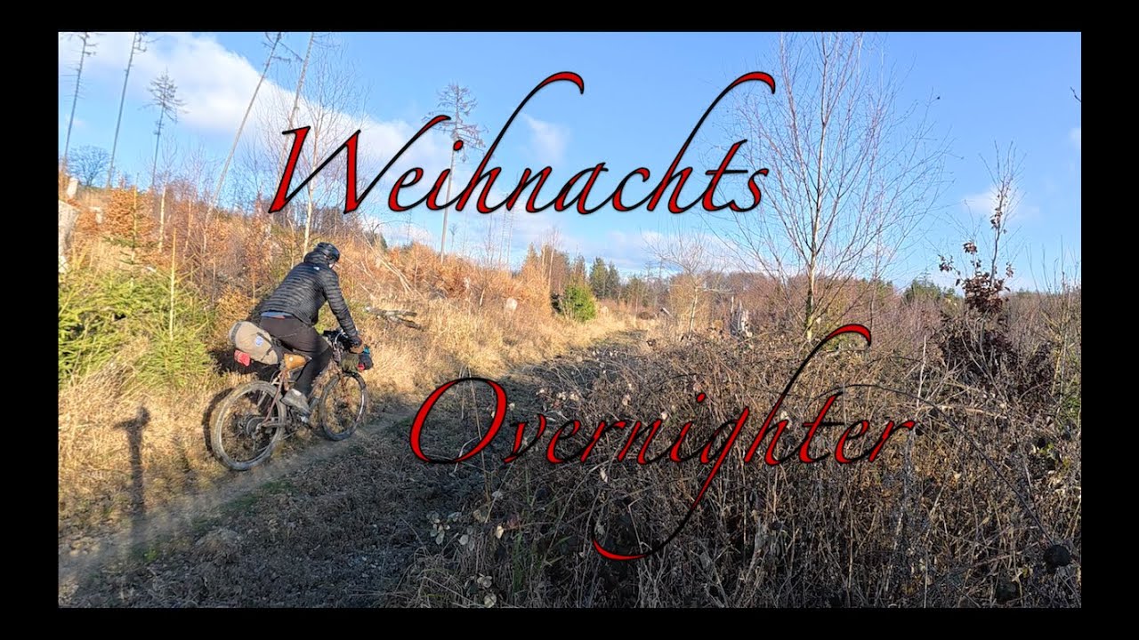 Weihnachtlicher Bikepacking Overnighter - Bei Minusgraden und Gegenwind zum Fest der Feste