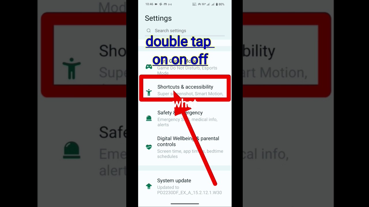 how to enable double tap screen on off in vivo phone || double tap screen off