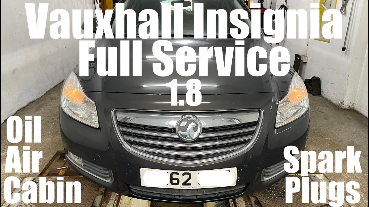 Vauxhall Insignia 1.8 FULL Service Oil Air Cabin Świece zapłonowe - A18XER 2HO 2008-2015