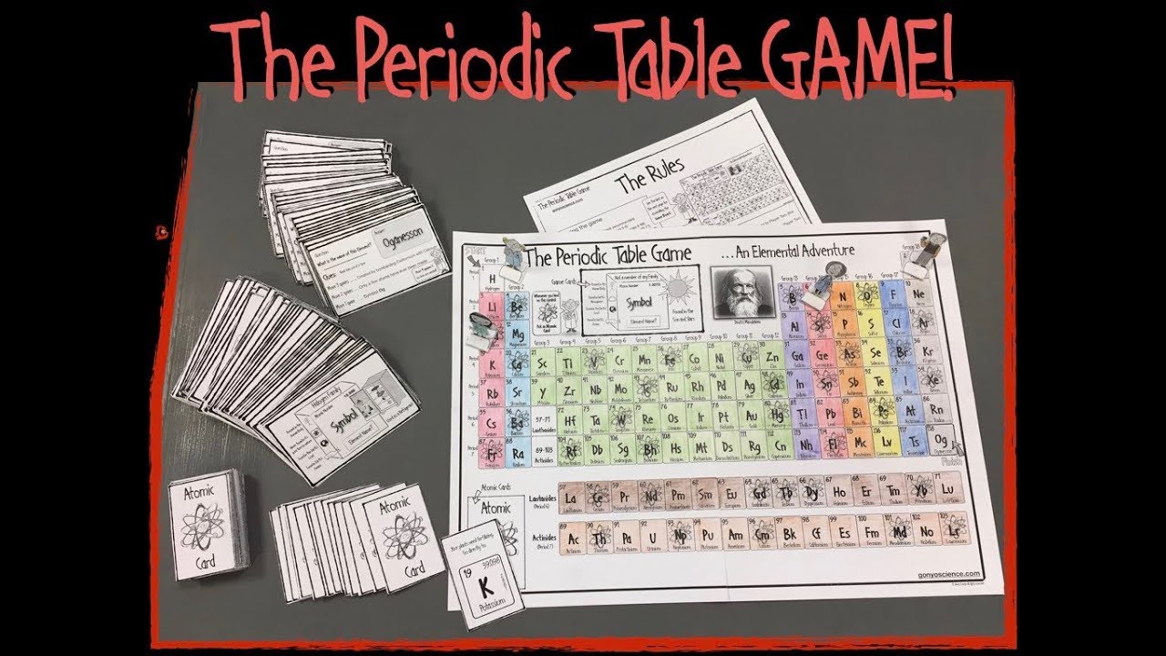 The Periodic Table Game
