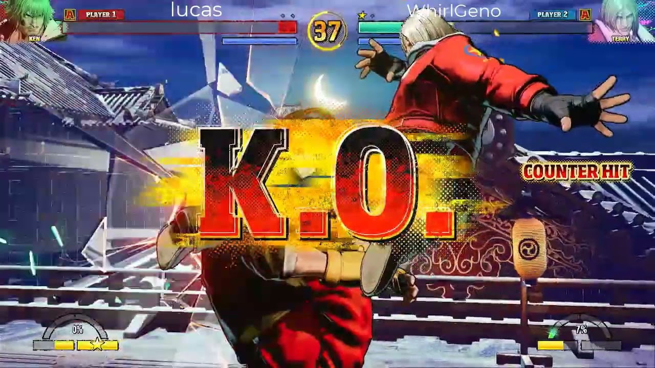 Fatal Fury COTW  lucas VS WhirlGeno