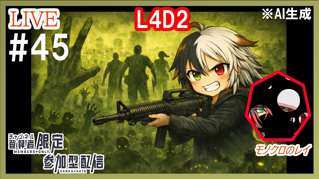 [Left 4 Dead 2] #45_ キーマウ挑戦!!