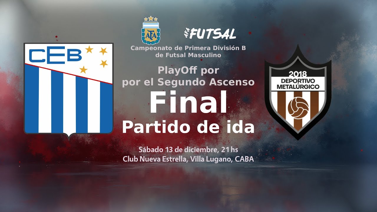 Estrella de Boedo - Metalúrgico | Futsal Masculino AFA | Primera B | Play Off | Final | Ida