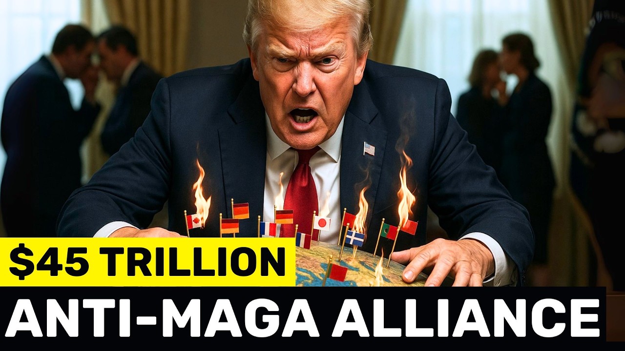 Trump Furious: New $45T Alliance LEAVES US OUT as 40 Nations BYPASS US Exports