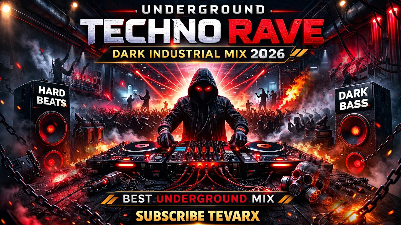 UNDERGROUND TECHNO RAVE 🔥 Dark Industrial x UK Drill | Hard Club Beat