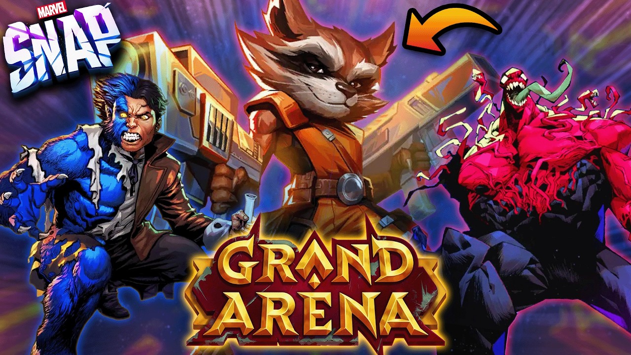 Ракета-енот потрясающе выглядит на Большой арене! | MARVEL SANP