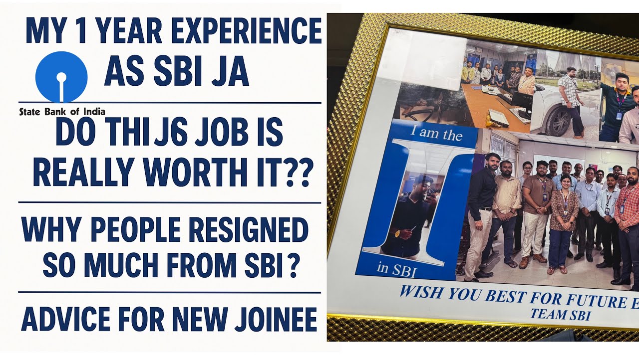 My Honest 1-Year SBI JA Experience – Truth You Must Know! #bankingbytesbymohit 