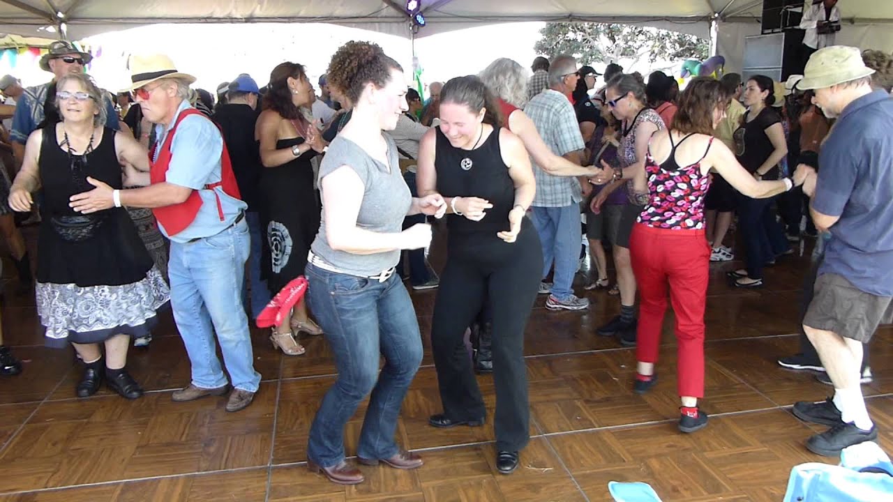 Erin Brandt and Cat Christ dancing at Gator by the Bay 2013