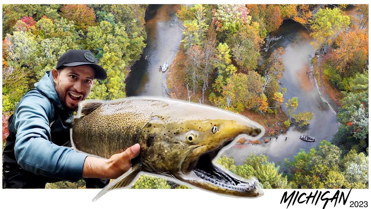 Pescando Peces Gigantes Del Rio Con Flotador (King Salmon Run 2023)