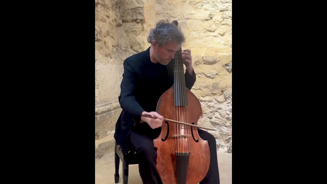 J.S.Bach bwv 1006 Prélude arranged for Viola da Gamba