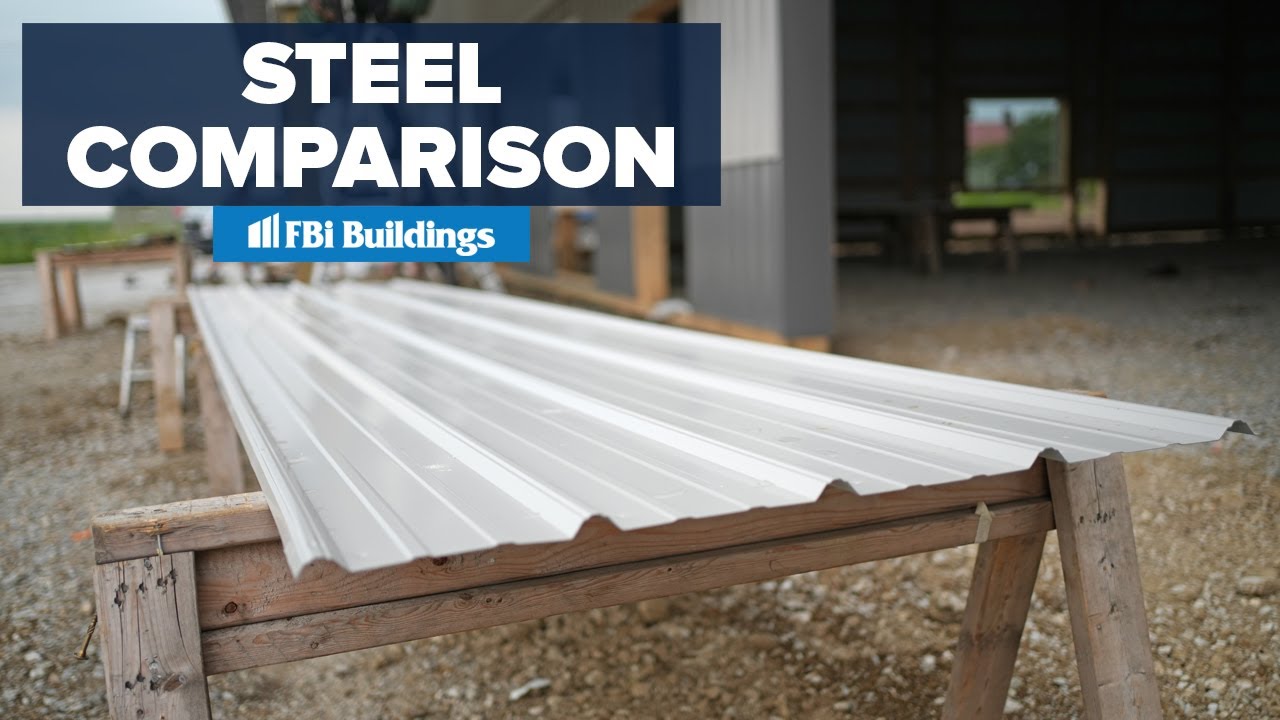 Galvanized Steel vs Galvalume Steel