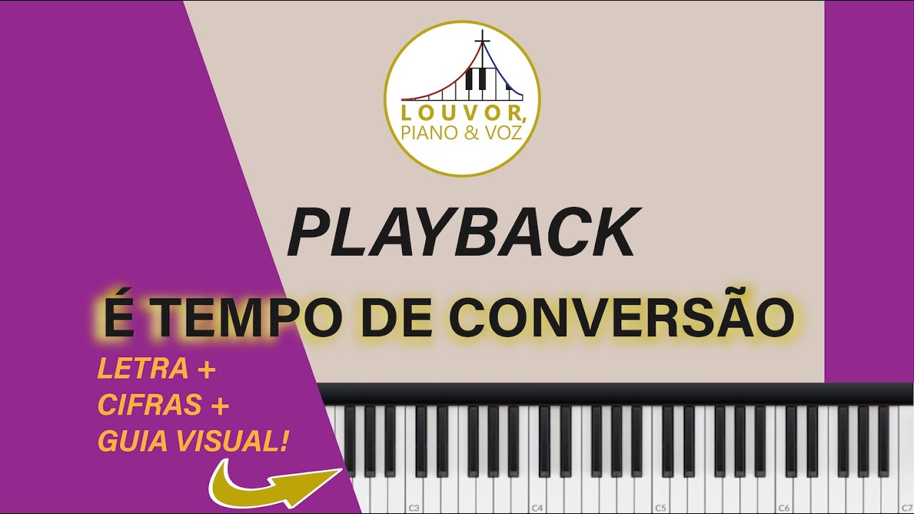 Playback - É tempo de conversão (Canção Nova) - Canto de entrada para o TEMPO DA QUARESMA