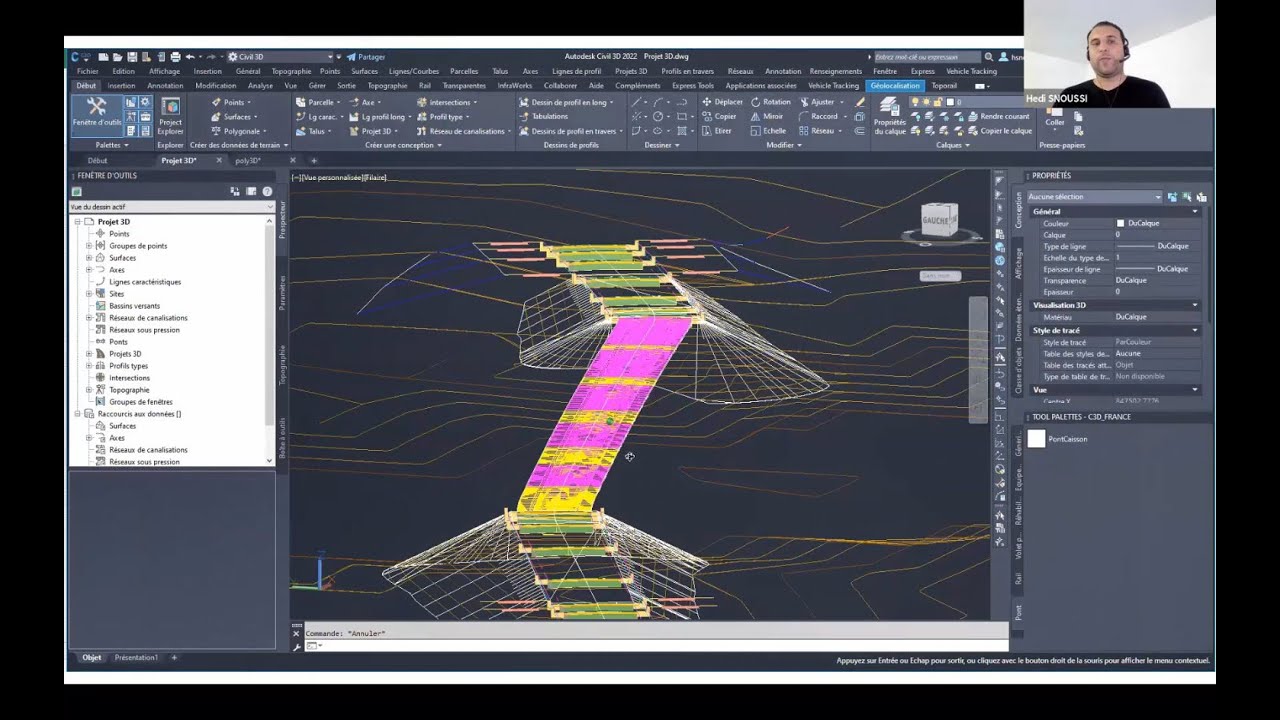 2021-09-16 Conception Ponts avec Civil 3D et Revit