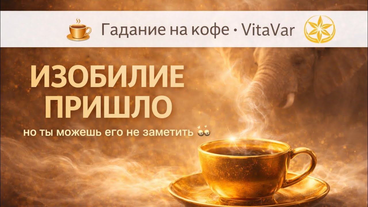 ☕ Большое изобилие уже пришло — смотри внимательно 🧿