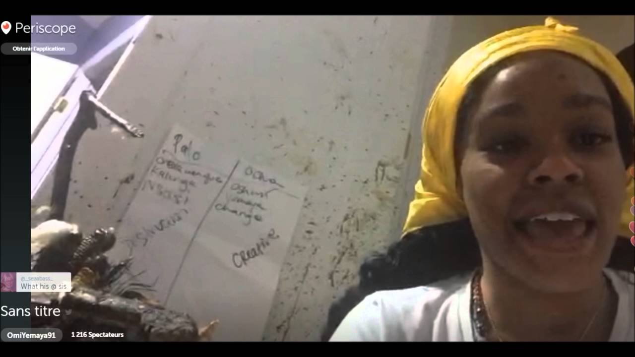 Azealia Banks talks Santería - Full Periscope 04 25 2016