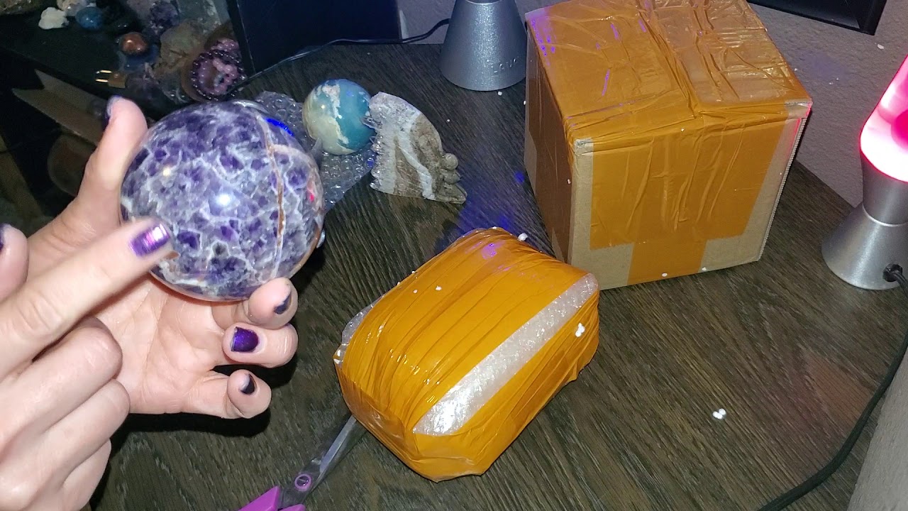 Unboxing more crystals from China