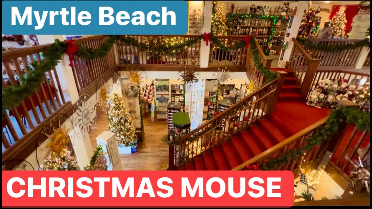 Christmas Mouse | Holiday Shop | Barefoot Landing | Myrtle Beach | Christmas | Myrtle Beach Vacation