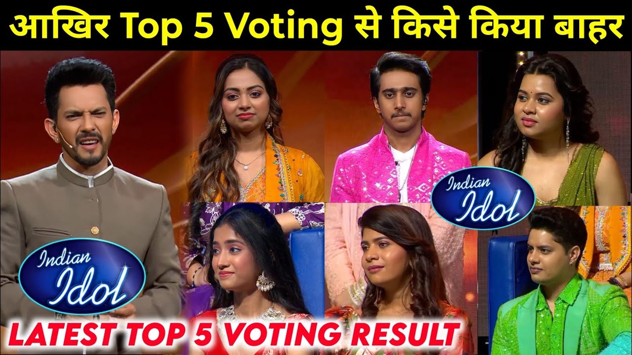 Latest Top 5 Big Voting Result of Indian Idol Season 16 Today Episode | Indian Idol 2025