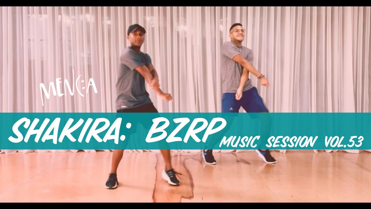 Baile fitness. Shakira: Bzrp Music Sessions, Vol.53 de Bizarrap, Shakira. Menea, coreografía fitness