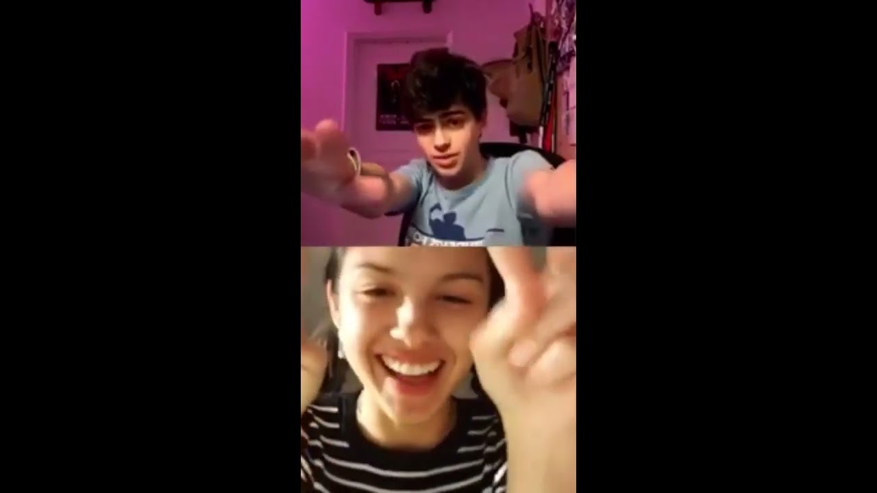 Joshua Rush’s Live on Instagram w/ Olivia Rodrigo (3/30/20)