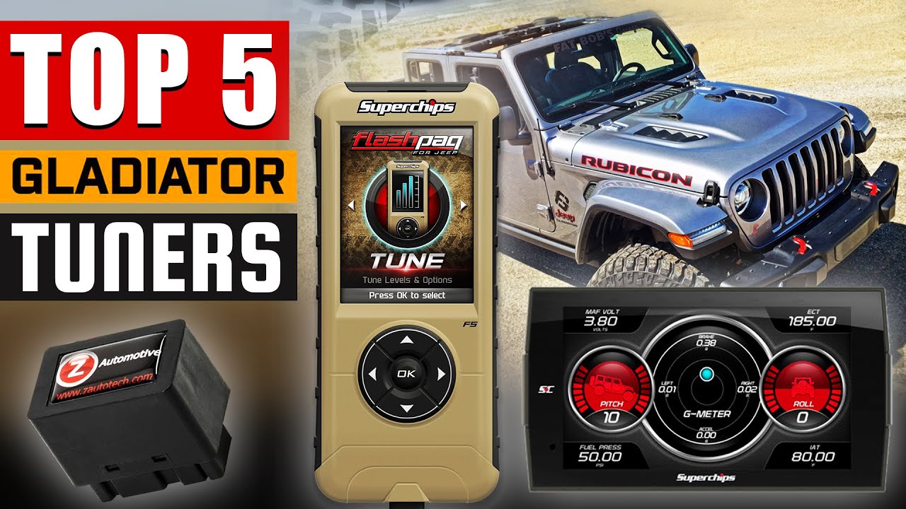 🥇TOP 5: Best Programmer & Tuner for Jeep Gladiator