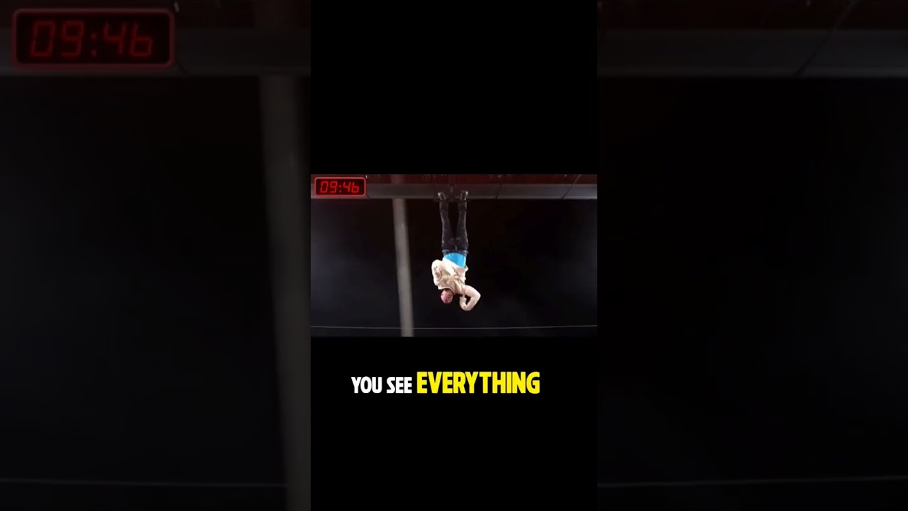 Can he escape in time? 