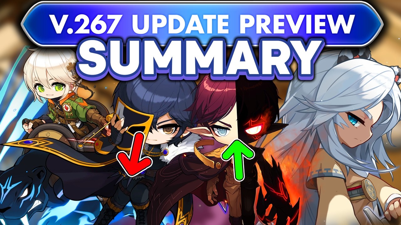 BIG CLASS BALANCE CHANGES COMING - MapleStory Update Preview Summary