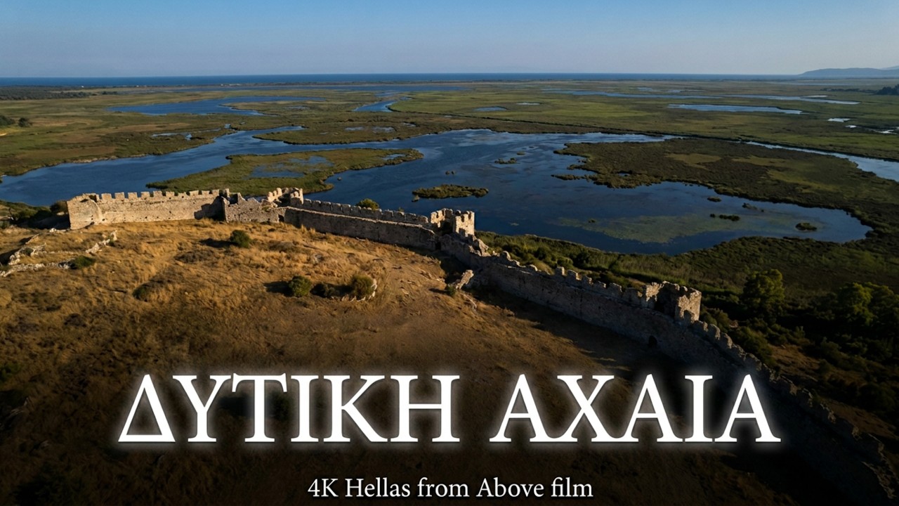 Δυτική Αχαΐα (Δάσος Στροφυλιάς, Παραλία Γιανισκάρι, Αμμόλοφοι Καλογριάς). Western Achaia 4K