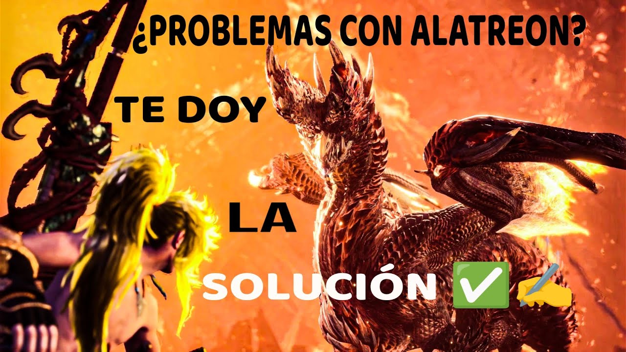 ¿CÓMO ABATIR A ALATREON? TE LO EXPLICO ✍️✅ MONSTER HUNTER WORLD ICEBORNE